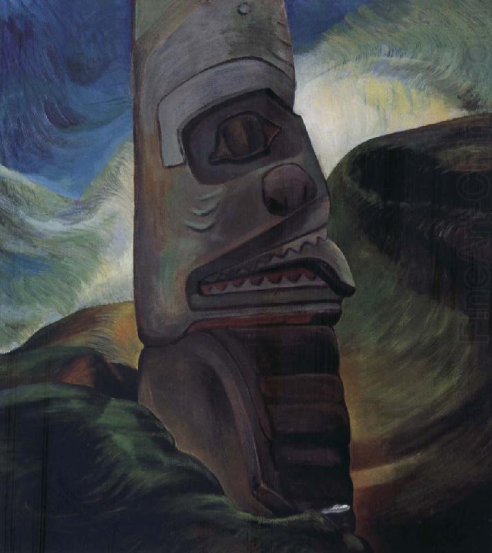 Emily Carr A Skidegate Pole china oil painting image